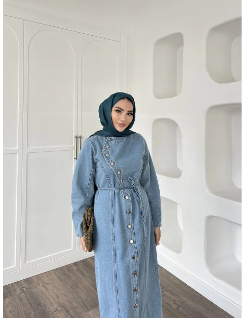 Narla Kot Elbise - Acık