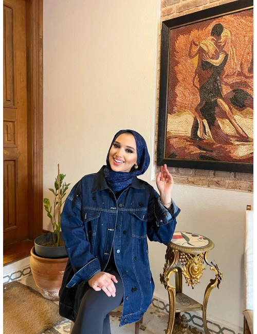 Özel Tasarım Kot Ceket