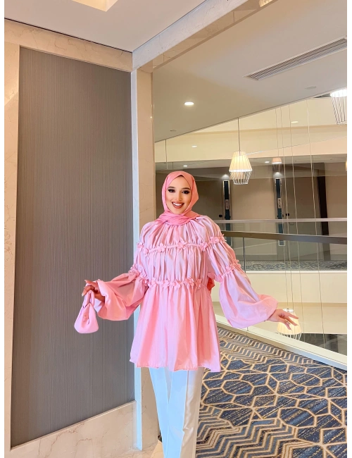 Papatya Gömlek - Pembe