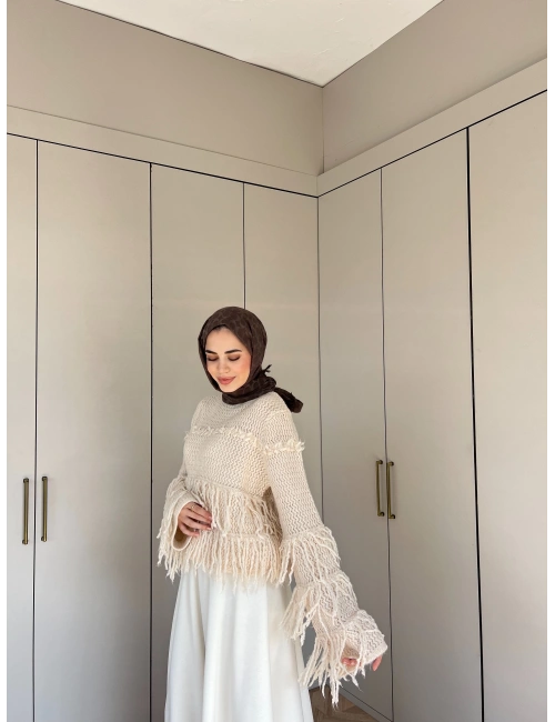 Püskül Kazak - Bej