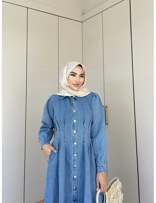 Selen Kot Elbise - Açık