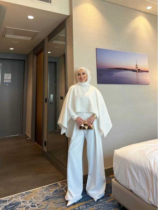 Pelerin Tulum - Beyaz (ÖN SİPARİŞ)