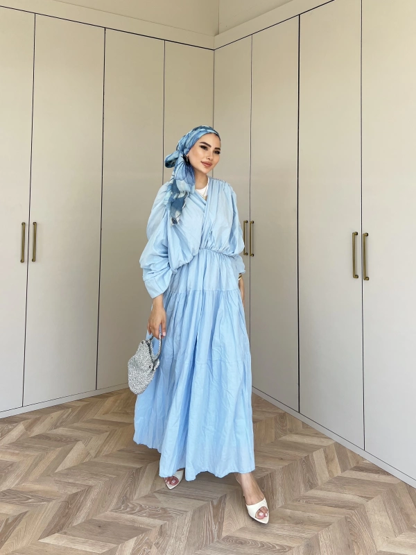 Ema Vual Elbise - Mavi