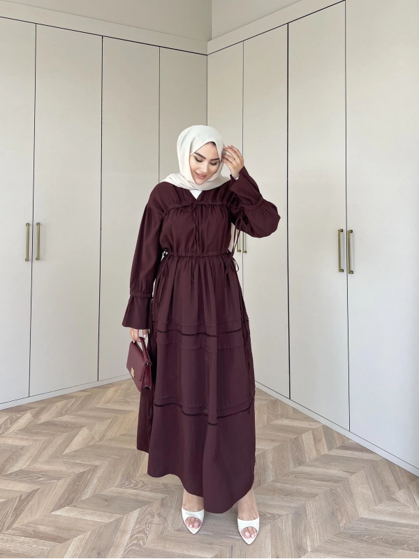 Nursu Elbise - Bordo