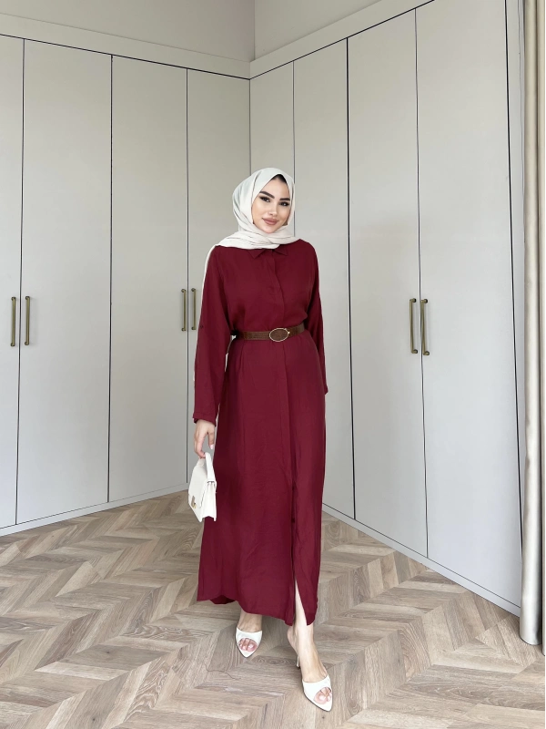 Tezza Elbise - Bordo