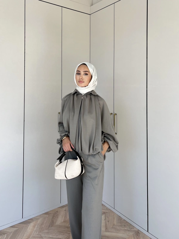 Ayşan Oversize Takım -Çağla