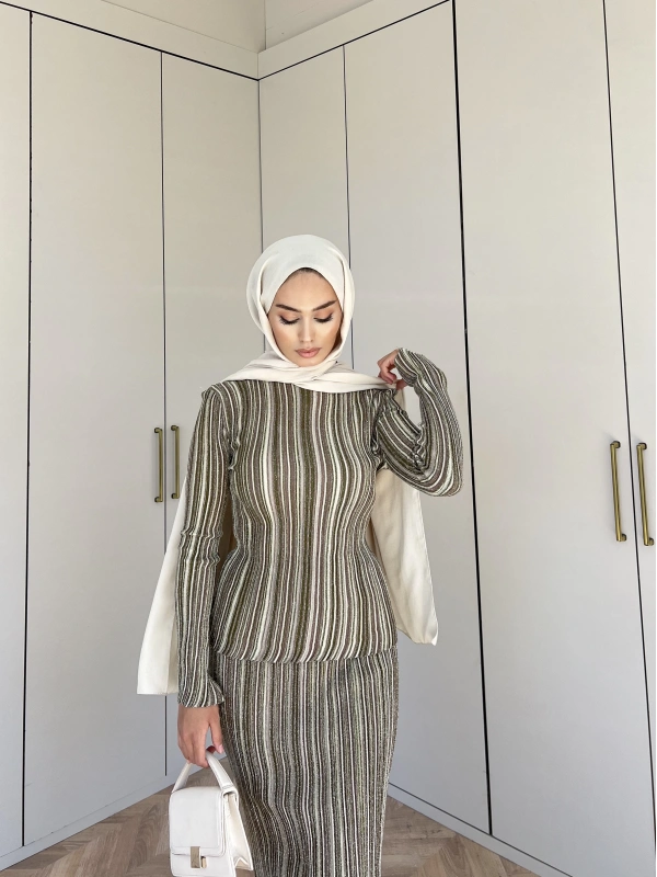 Simli Reyya Takım - Kahve