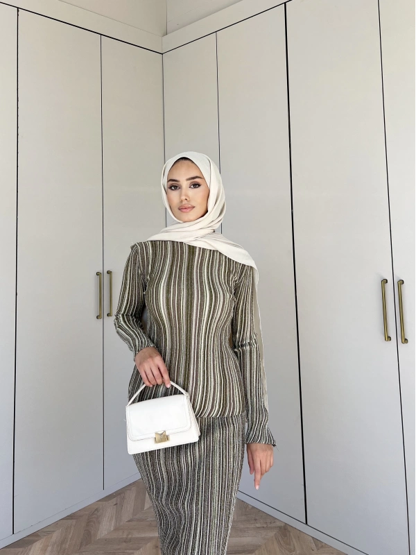 Simli Reyya Takım - Kahve