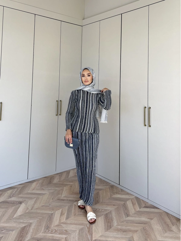 Simli Reyya Takım - Lacivert