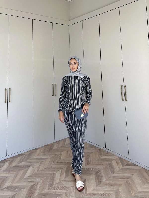 Simli Reyya Takım - Lacivert