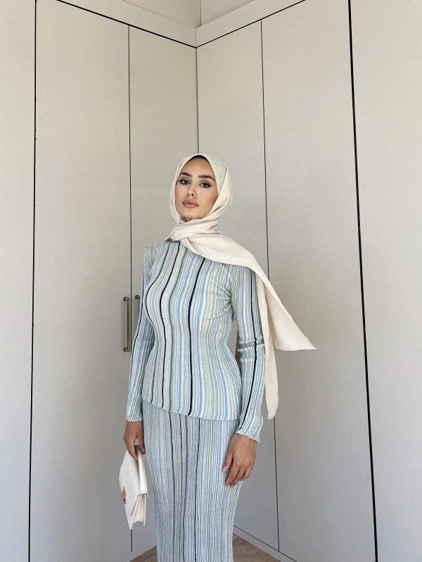 Simli Reyya Takım - Mavi