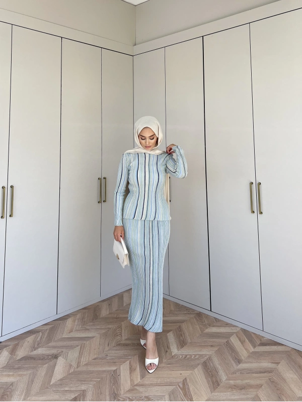 Simli Reyya Takım - Mavi