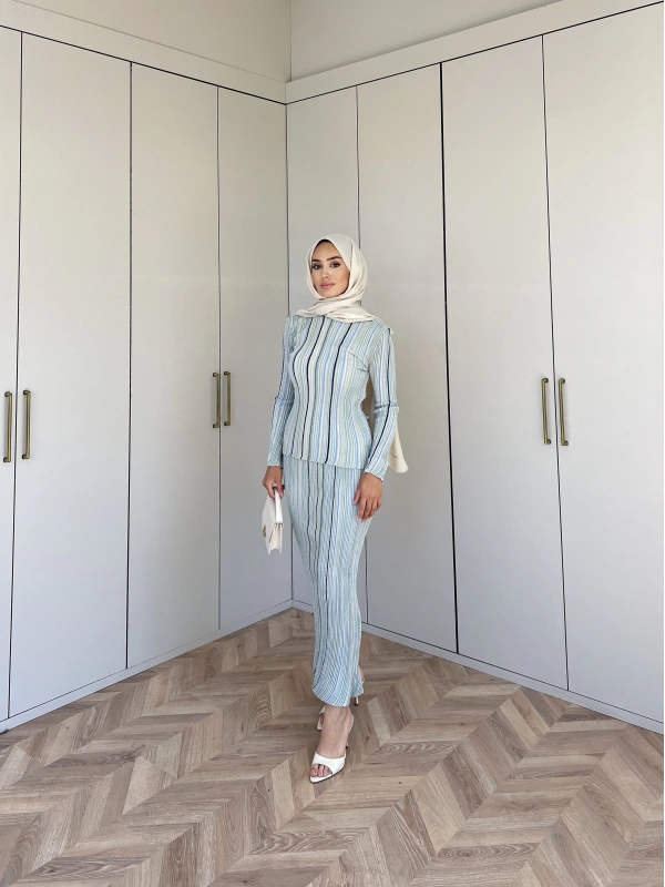 Simli Reyya Takım - Mavi