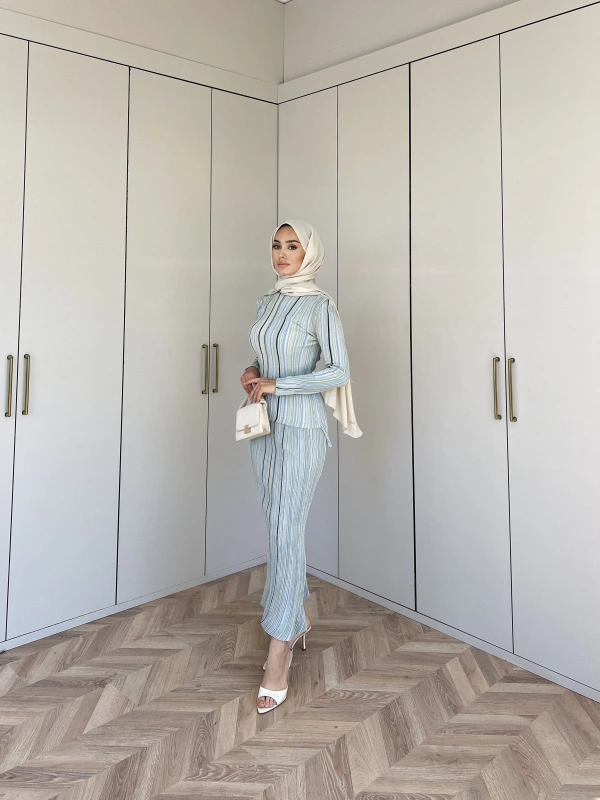 Simli Reyya Takım - Mavi