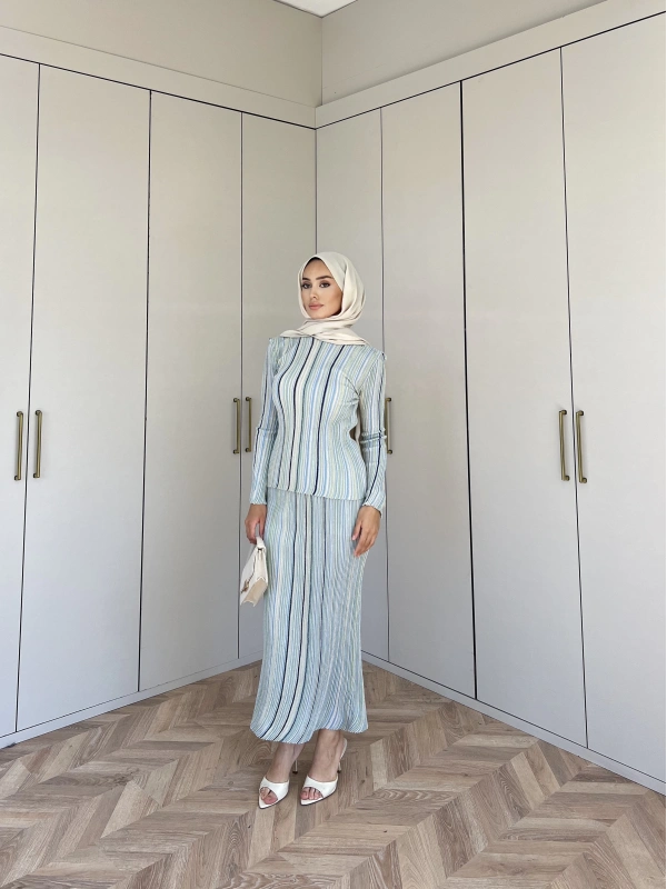 Simli Reyya Takım - Mavi