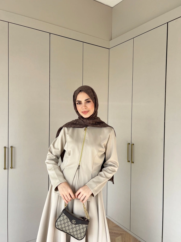 Eflin Etekli Takım - Bej