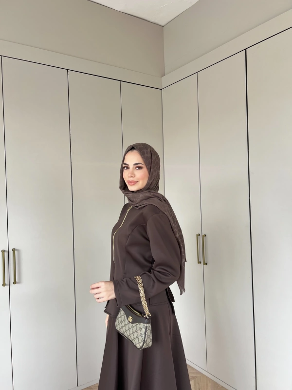 Eflin Etekli Takım - Kahve