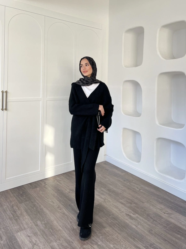 Esio Triko Takım - Siyah