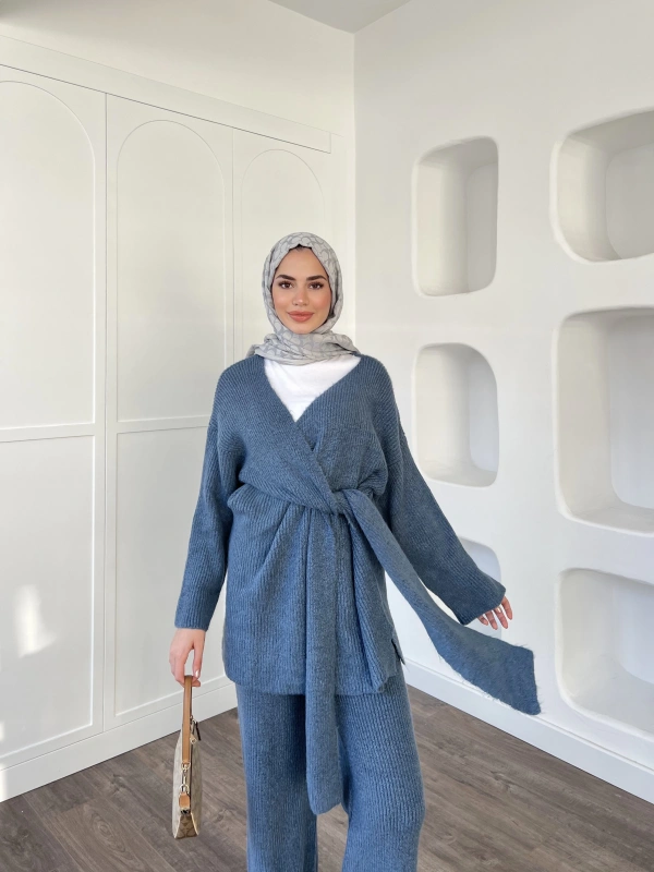 Esio Triko Takım - İndigo