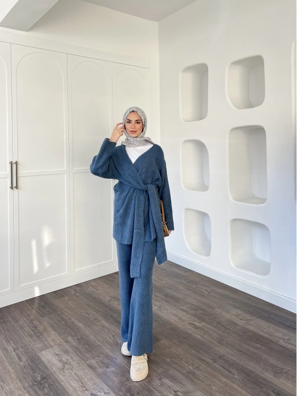 Esio Triko Takım - İndigo