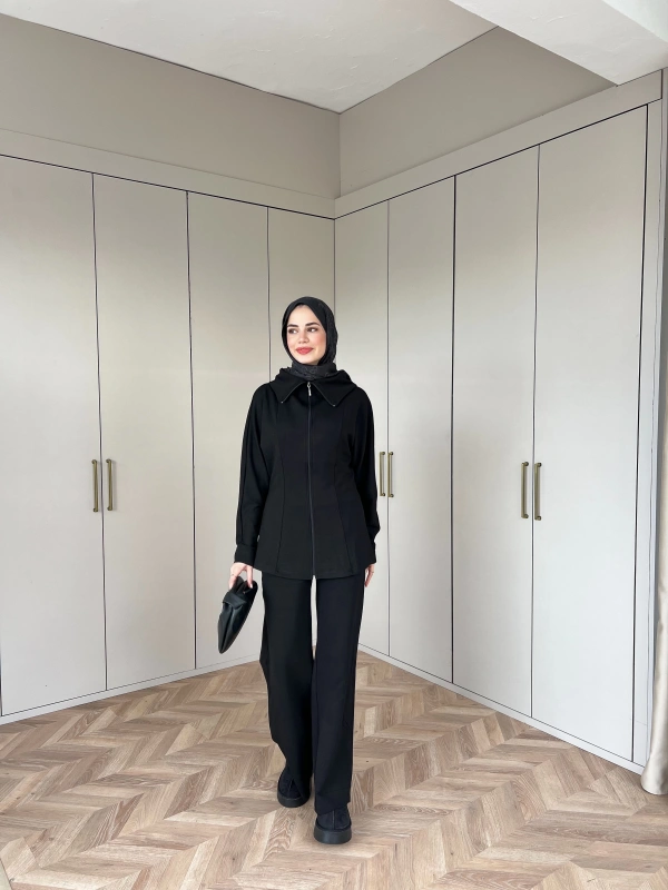 Muzi Oysh Takım - Siyah