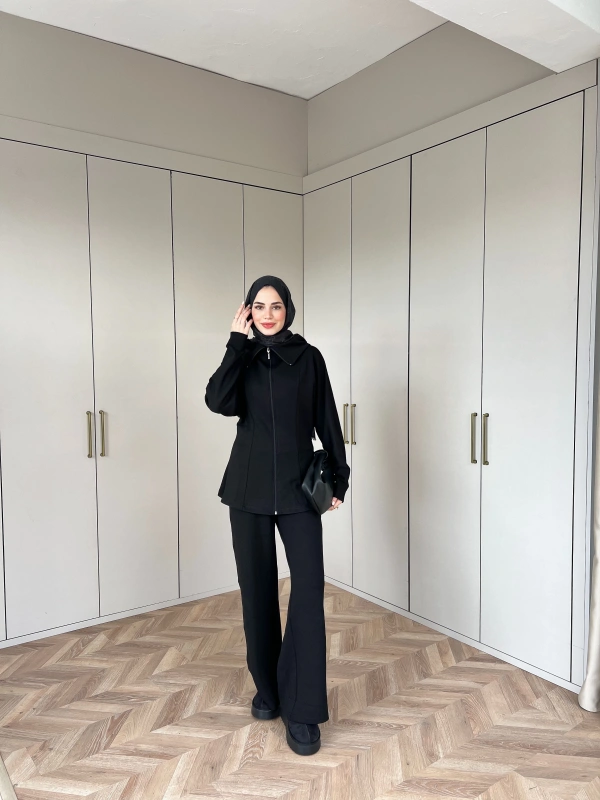 Muzi Oysh Takım - Siyah