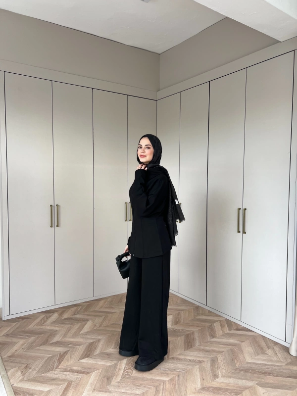 Muzi Oysh Takım - Siyah