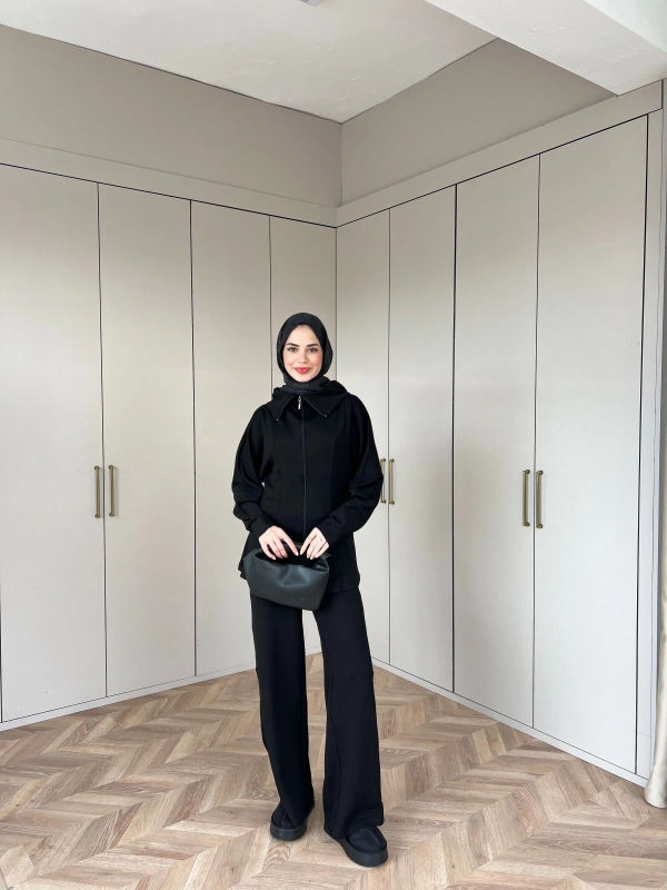 Muzi Oysh Takım - Siyah