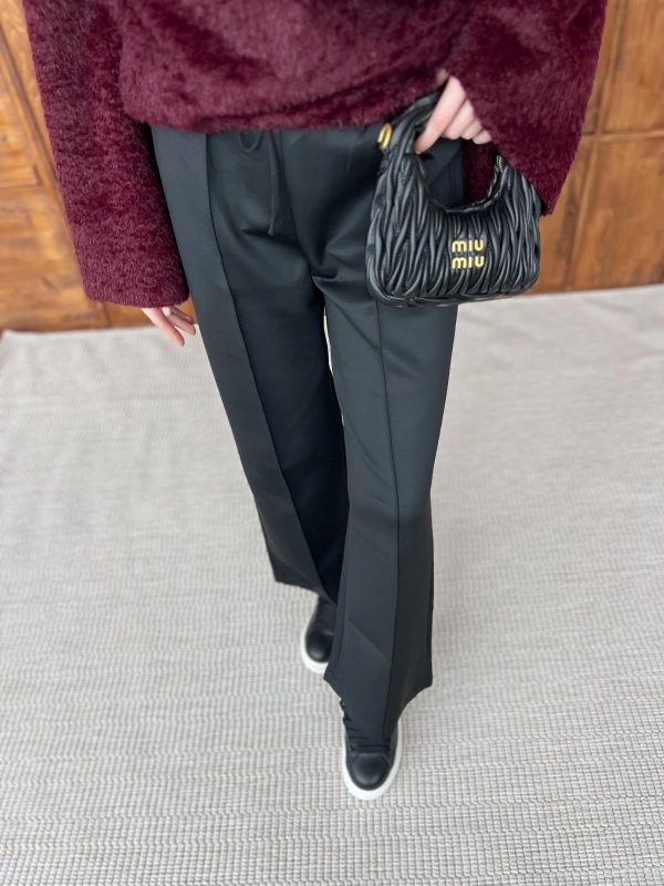 Çımalı Scuba Pantolon - Siyah