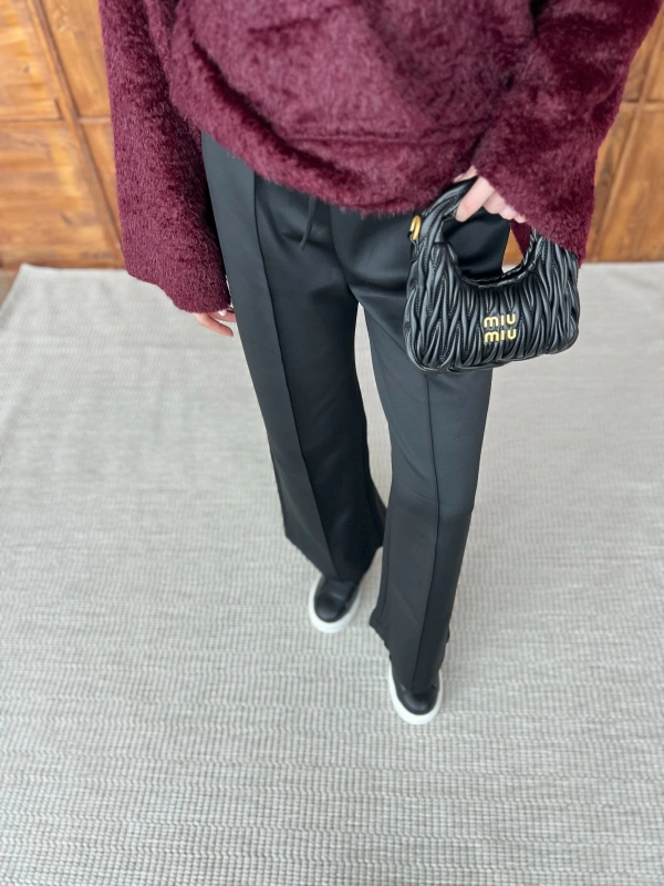 Çımalı Scuba Pantolon - Siyah