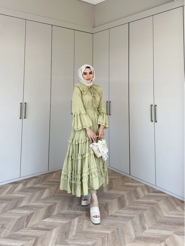 Doğa Elbise - Yeşil