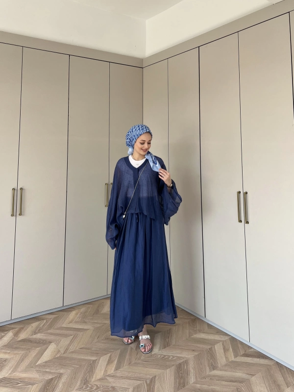 Havina Etekli Takım - Lacivert