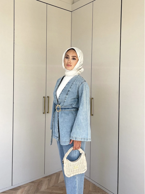 Makka Kot Takım - Acık Mavi