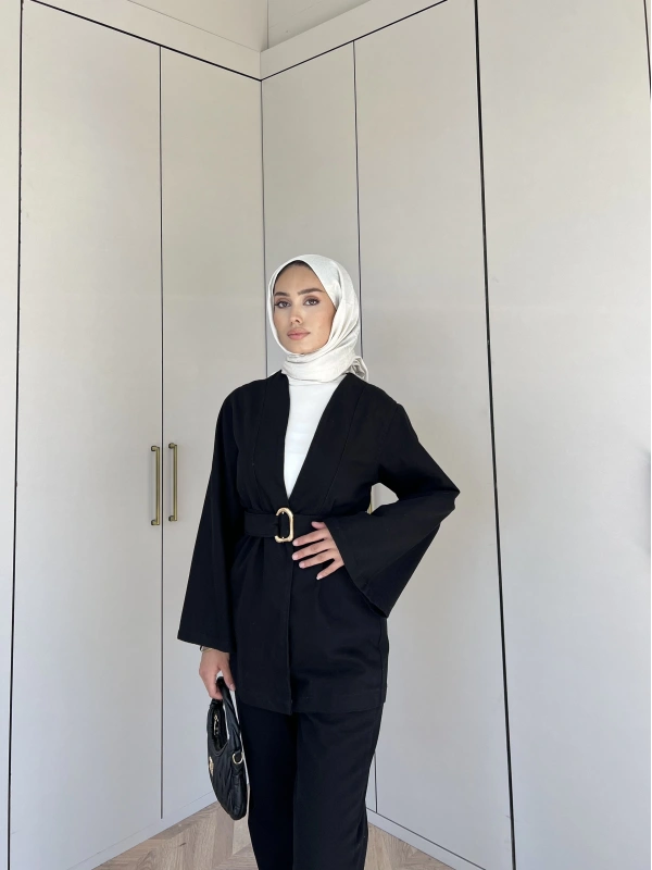 Makka Kot Takım - Siyah