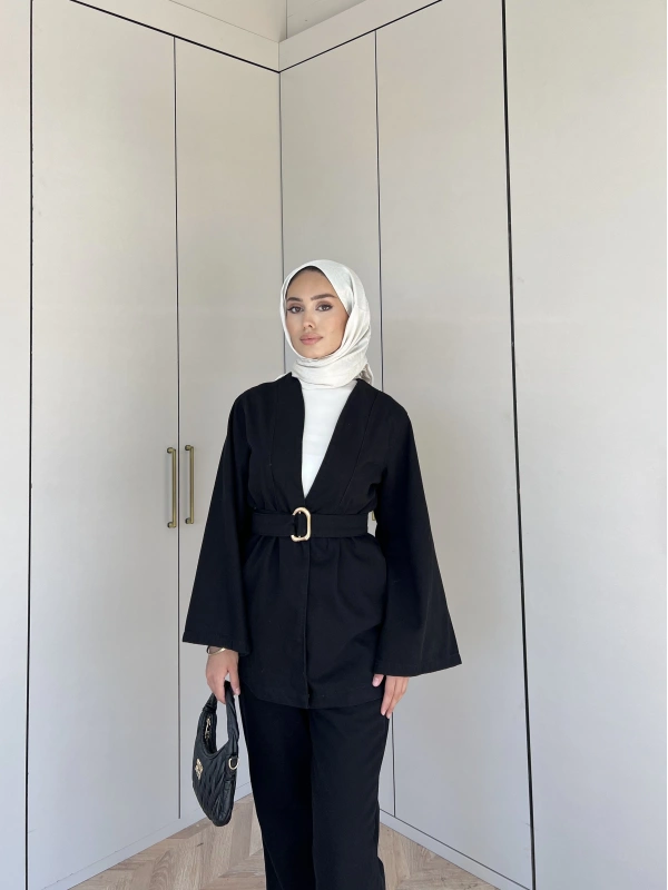 Makka Kot Takım - Siyah