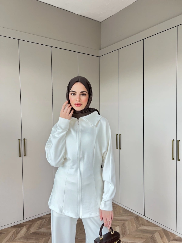 Muzi Oysh Takım - Beyaz