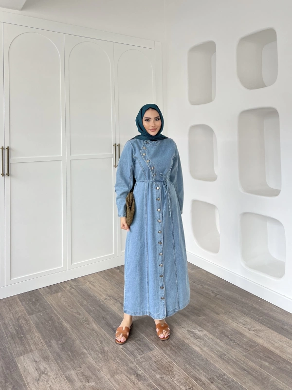 Narla Kot Elbise - Acık