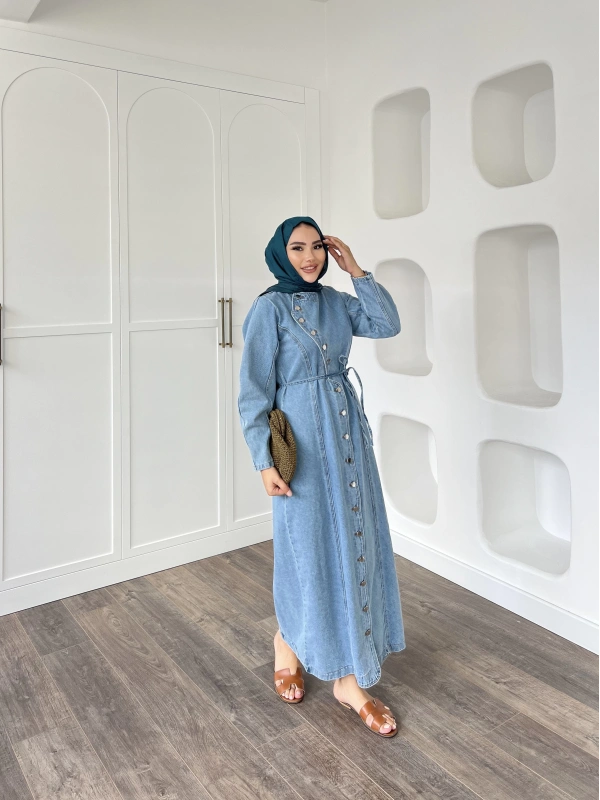 Narla Kot Elbise - Acık