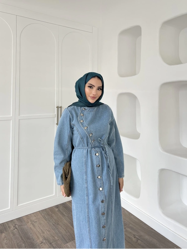 Narla Kot Elbise - Acık