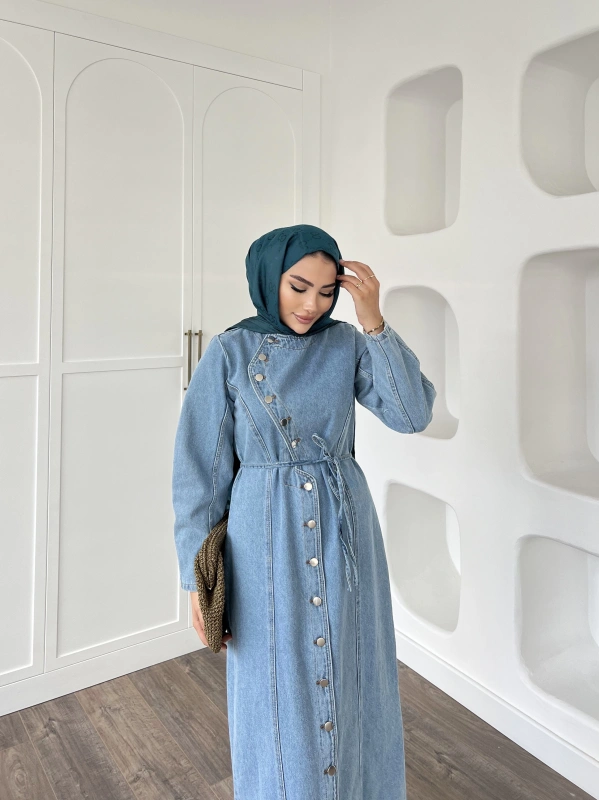 Narla Kot Elbise - Acık