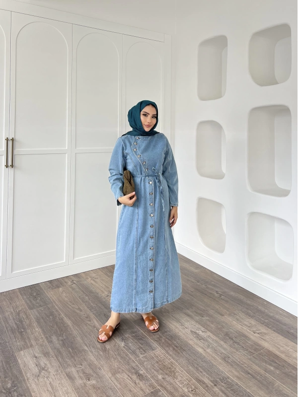 Narla Kot Elbise - Acık