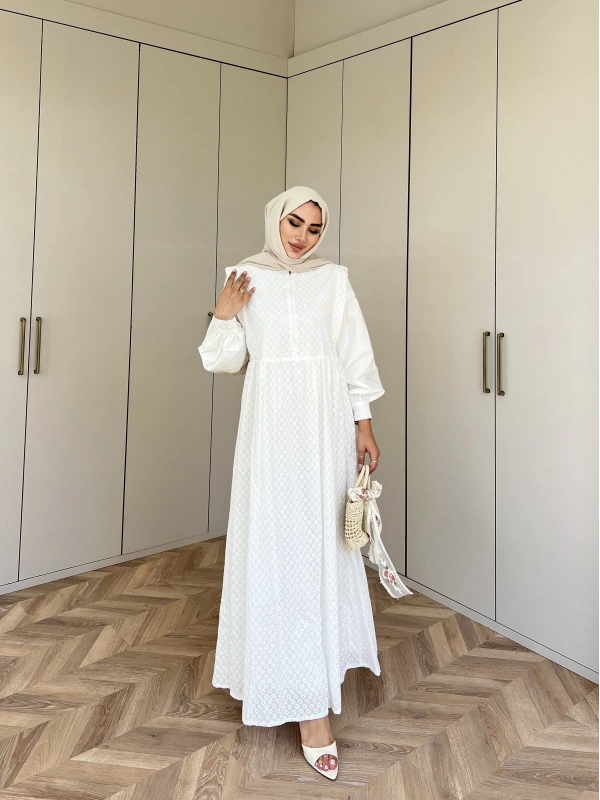 Nilla Elbise - Beyaz