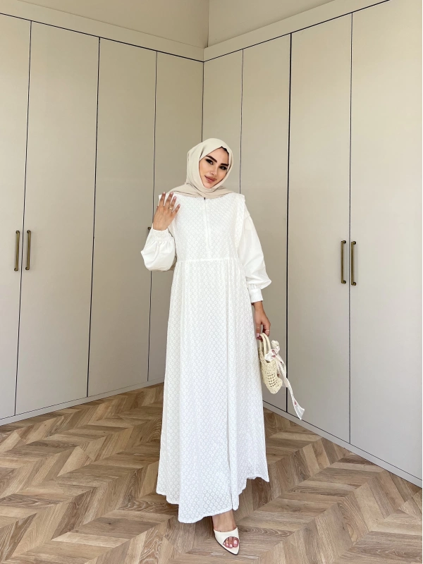 Nilla Elbise - Beyaz