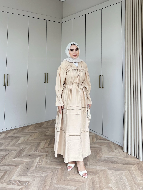 Nursu Elbise - Bej