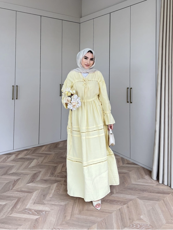 Nursu Elbise - Sarı