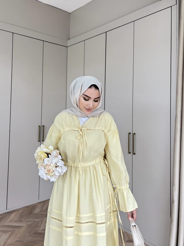 Nursu Elbise - Sarı