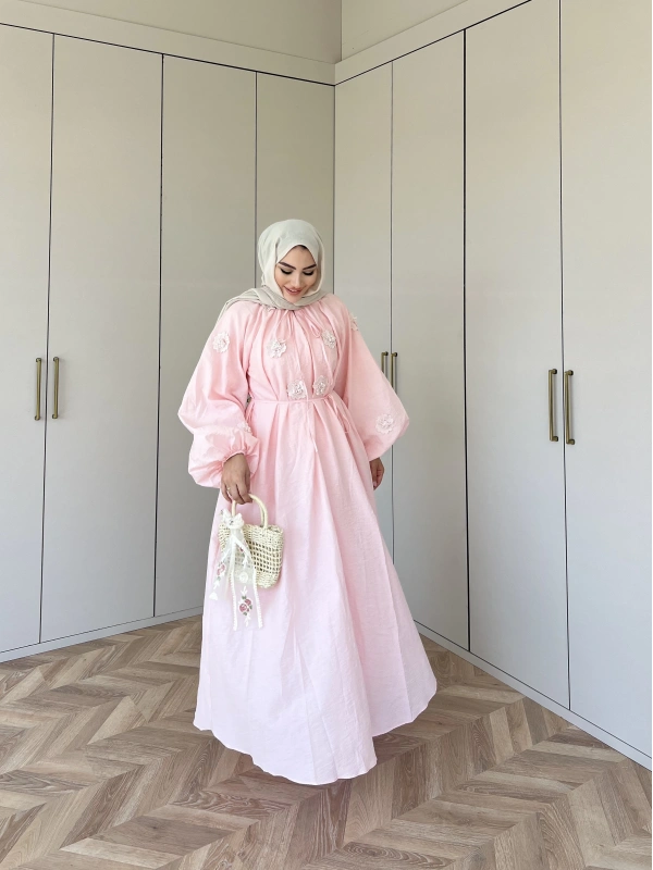 Papatya Elbise - Pembe