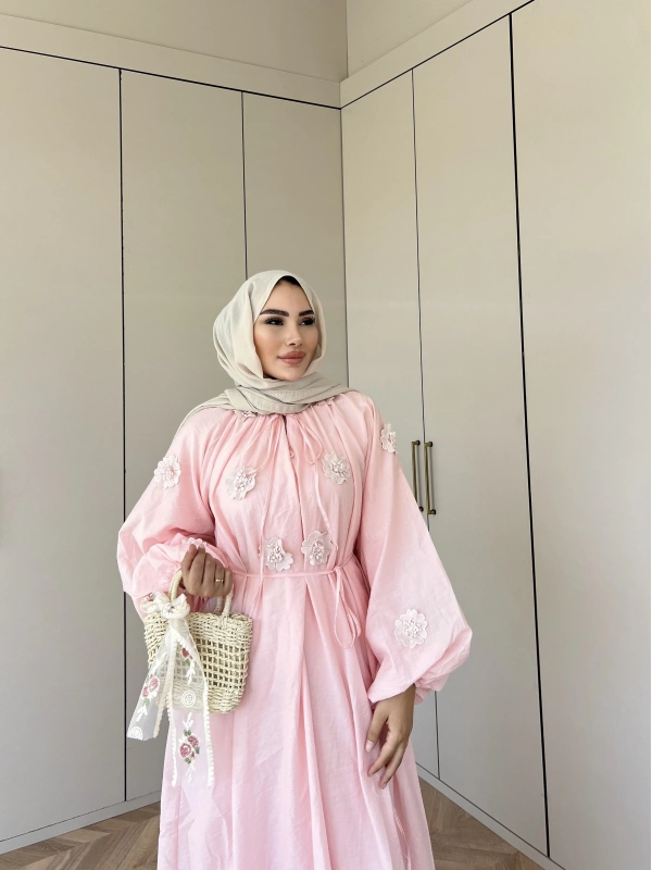 Papatya Elbise - Pembe