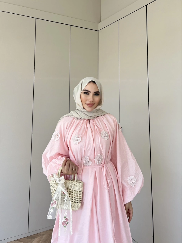 Papatya Elbise - Pembe