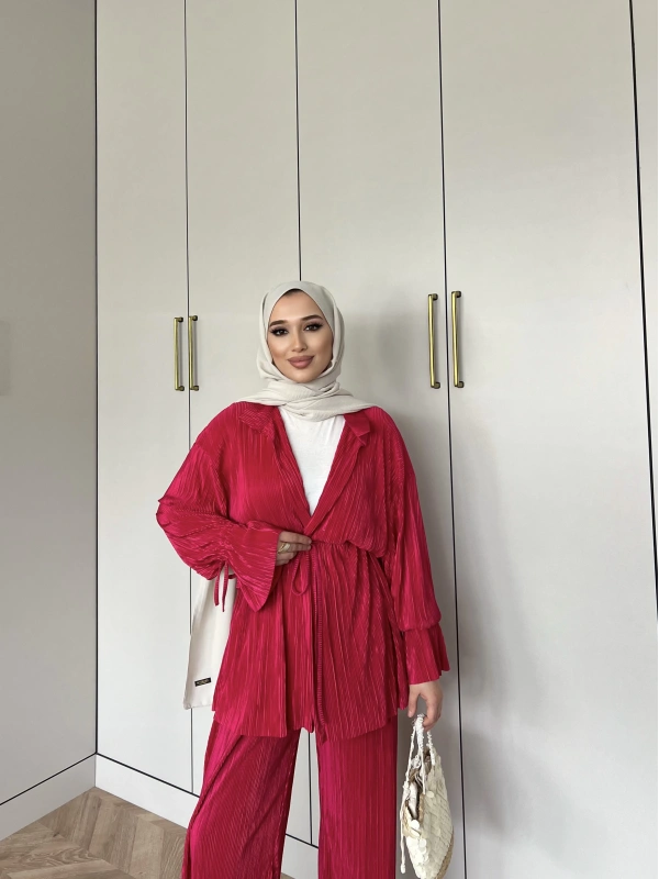 Pila Fitilli Takım - Pembe